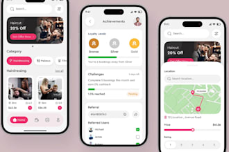 develop salon app spa app salon booking app barber app pedicure and manicure app