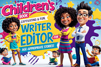 edit and write children story book proofread kids   children story book editor