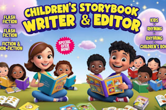 be children story book editor format and proofread childrens picture book