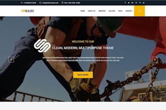 build squarespace plumber website construction website tradesman handyman site