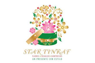 design amazing flores farm organic logo