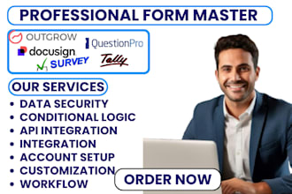 do tally docusign question pro outgrow pdf template integration survey
