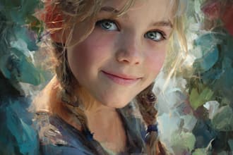 do paint digital oil portraits