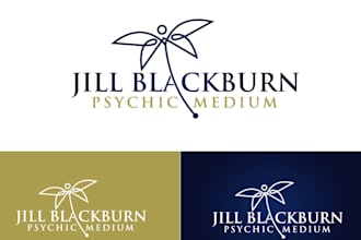 create unique custom dragonfly logo