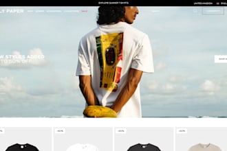 design luxury clothing website clothing brand website clothing store