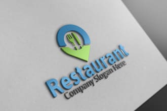 design a professional restaurant, food, and café logo