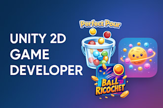develop 2d games using unity game engine