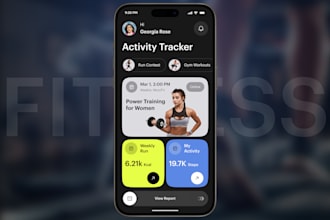 develop self care app, habit tracker app, mood tracker app like fabulous, calm