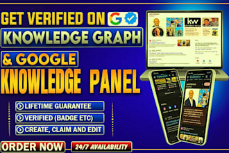 create your verified google knowledge panel or knowledge graph