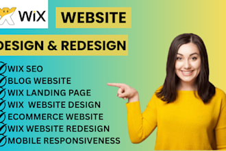 do wix website design wix website redesign wix blog design wix landing page