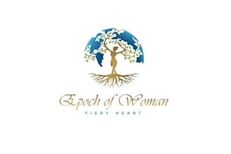 design unique epoch woman logo