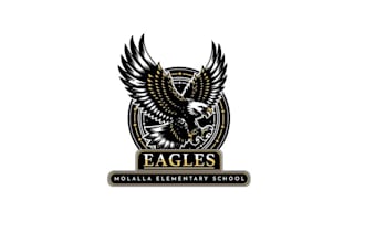 design elementary school eagle logo