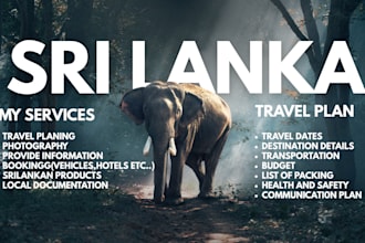 be your sri lankan travel and assistance expert
