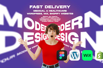 wix landing page maker medical medspa wellness wix website or redesign wix web
