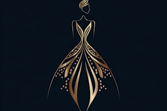 design a luxury fashion and clothing logo
