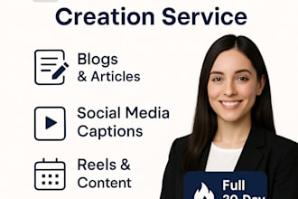 plan monthly content for your blog, social media, or youtube