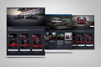 design a car repair and mechanic garage website with booking system