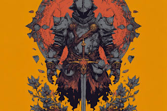 design awesome rpg fantasy or sci fi logo for you