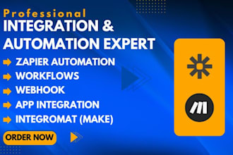 automate business with zapier automation integration make com