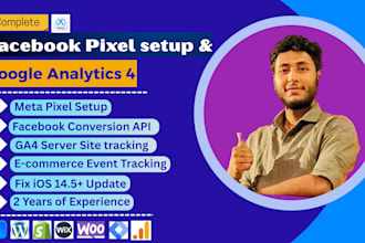 fix or setup meta facebook pixel, conversion API, and event tracking by GTM