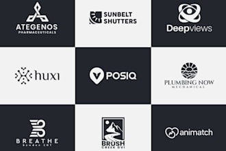 design an elegant signature or brush logo with free source file