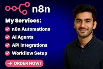 build n8n automation, n8n ai agents, workflow automation