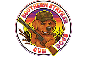 design professional gun dogs logo