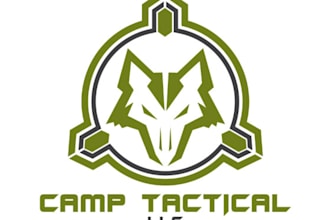 design unique wolf logo with free source files