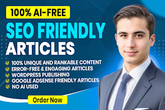 write SEO friendly articles for google adsense approval