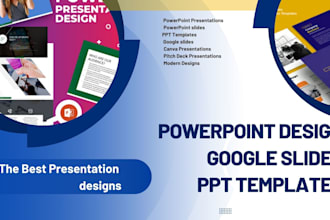 create stunning powerpoint presentation design, google slides, and ppt templates