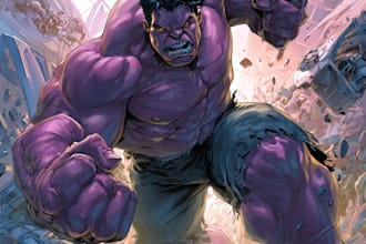 design characters and comic books