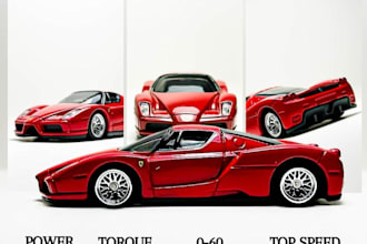 design aesthetic car posters using your photos