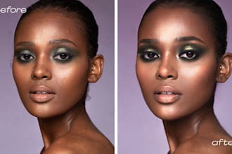 retouch your photos professionally with natural skin