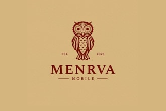 design unique tuscan wine startup logo
