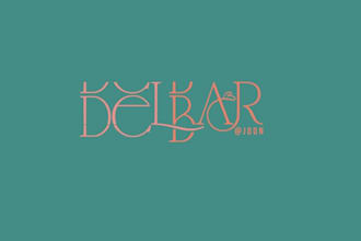 design upscale bar lounge logo