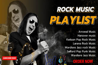 pitch your music to my personal network of  heavy rock metal playlist curators