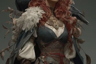 create fantasy character, monster, humanoid, dnd or similar
