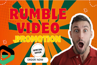 do rumble promotion to your rumble channel SEO views and followers