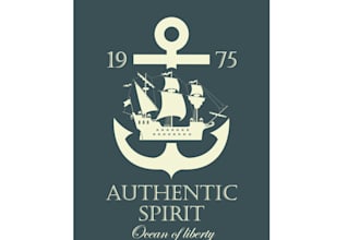 design eye catchy ship anchor rope logo with express delivery