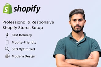 complete shopify store setup products payments, launch ready