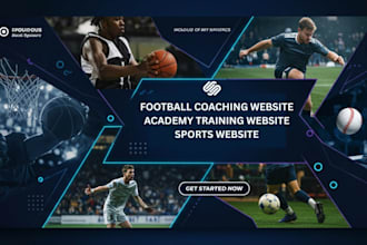 build squarespace football coaching website academy training uk website teams