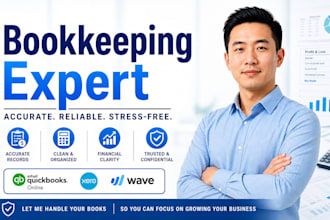 help sort out your bookkeeping in english or chinese