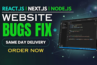 do react bug fix, nextjs bug fix, and javascript debugging