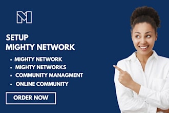 create mighty network membership website, mighty networks design, online course