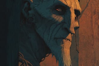 do scary fantasy horror character