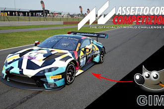 custom car liveries for assetto corsa and iracing, car skin mod simracing