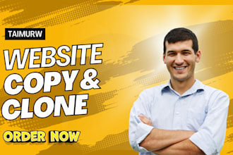 copy and clone website