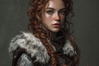 draw your fantasy character, rpg character or portrait
