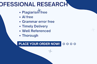 deliver polished research summaries, case studies and analytical content