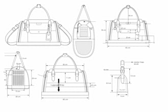 design bag creative bag fashion tech pack handbag  backpack